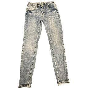 Telepatía Women's Acid Wash High Rise Skinny Stretch Denim Jeans Size 9/29